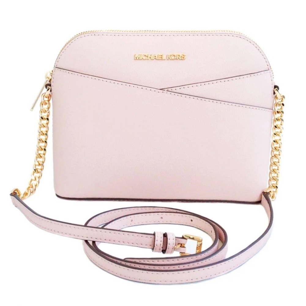 MICHAEL KORS
Jet Set Travel Medium Dome Crossbody Bag
Powder Blush 
NWT - Picture 13 of 16